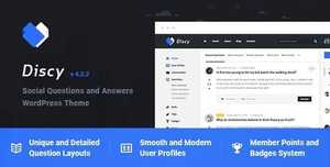 Discy v4.2.2 - Social Questions and Answers WordPress Theme [themeforest, 19281265]