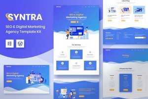 SYNTRA v1.0 - SEO Digital Marketing Agency Template Kit - 28 August 20 [themeforest, 28052211]