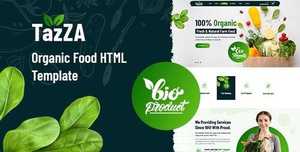 TazZA v1.0 - Organic Food HTML5 Template [themeforest, 28332084]