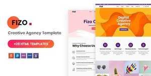 Fizo v1.0 - Creative MultiPurpose HTML5 Template [themeforest, 23392955]