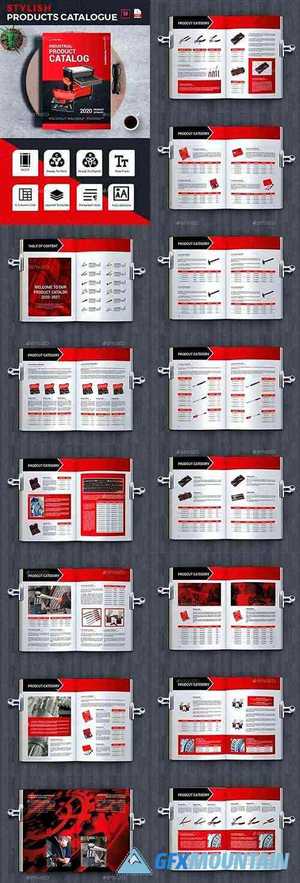Industrial Products Catalog Template 28142676
