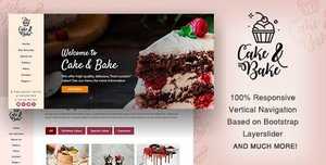 Cake Bake v1.0 - Resposive HTML5 Template [themeforest, 25927977]