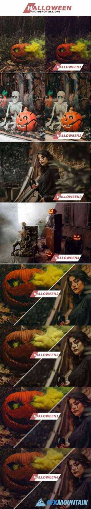 Halloween Photoshop Actions 28780173