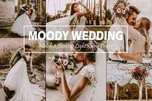 10 Moody Wedding Mobile & Desktop Lightroom Presets, Fall LR - 940719