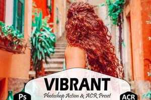 10 Vibrant Photoshop Actions And ACR Presets, Color Pop Ps - 758330