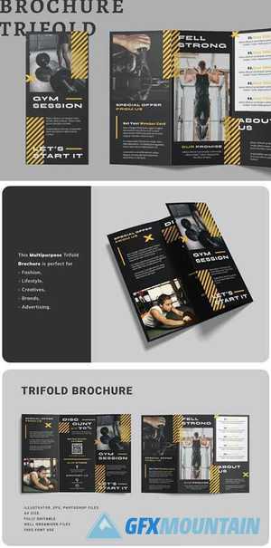 Gym Trifold Brochure