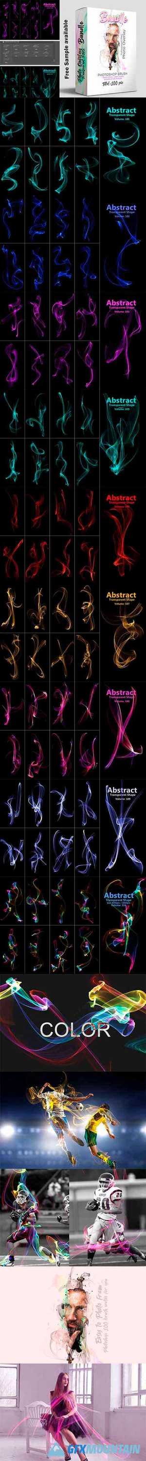 Abstract Motion Brush and PNG Bundle 5284065