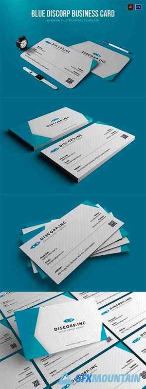 Blue Discorp - Business Card