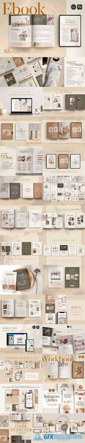 EBook Template Creator CANVA PS 5163018 Free Download Graphics 