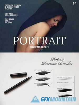 Portrait Procreate Brushes 5414003