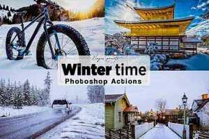 Winter Photoshop Actions