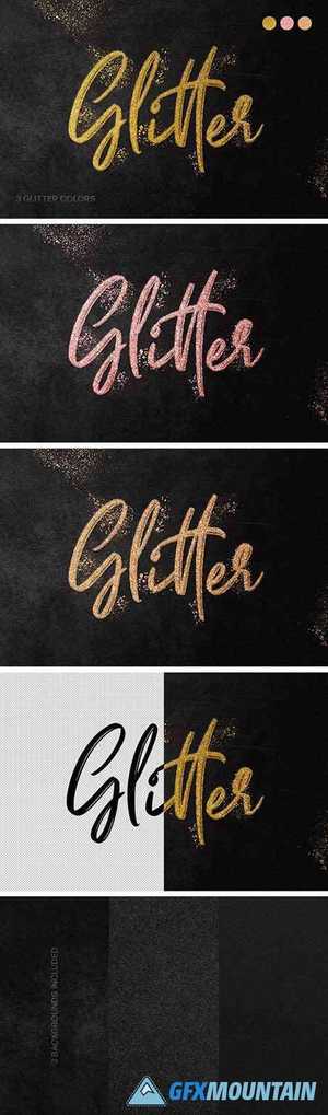 Fancy Glitter Text Effect 29771442