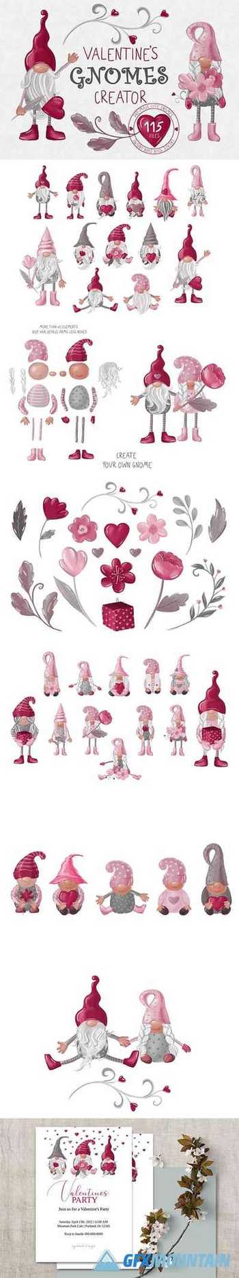 Valentines Gnome Collection Creator - 5790812