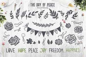 The Day of Peace // Decor & Lettering