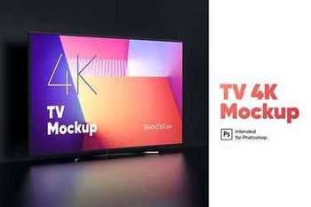 TV 4K Mockup