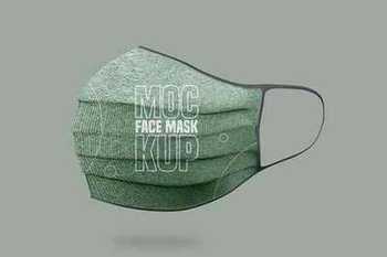 Face Mask Mockup - Vol 02