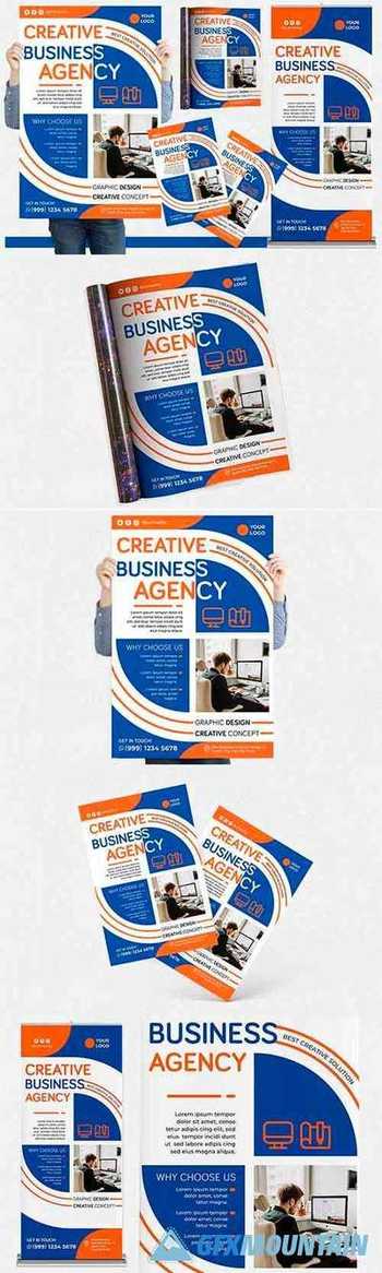 Creative Agency #02 Print Templates Pack