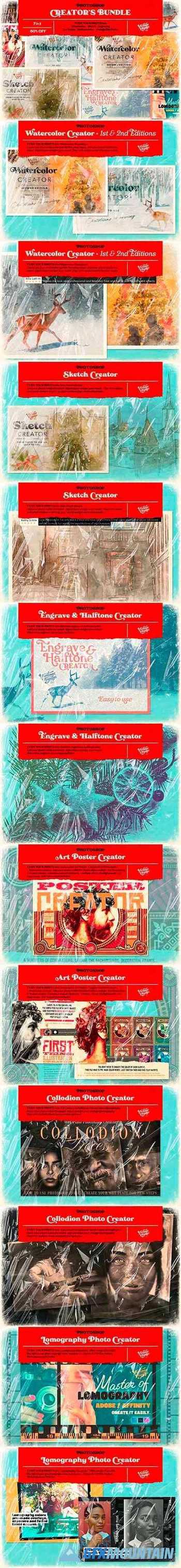 Photoshop Creators Bundle • 7 in 1 5333904