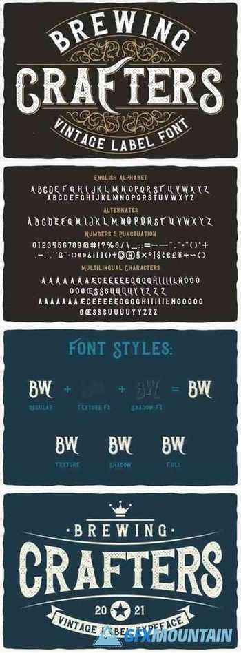 Brewing Crafters Font