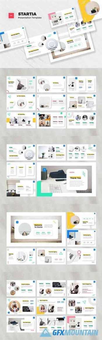 StartUp Powerpoint, Keynote and Google Slides Template