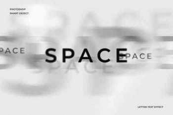 Space Text Effect