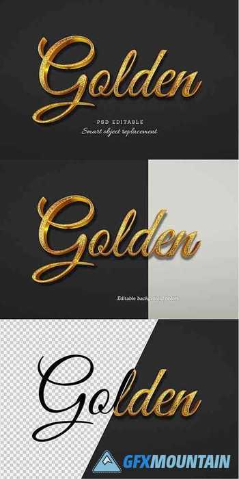 Golden Text Effect