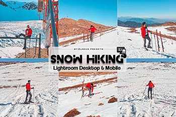 Snow Hiking Lightroom Presets