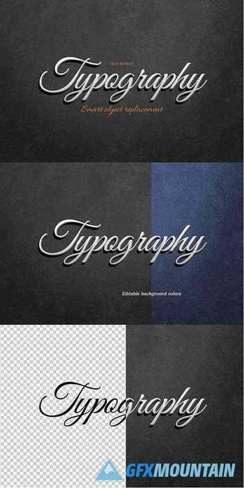 Typography Text Effect