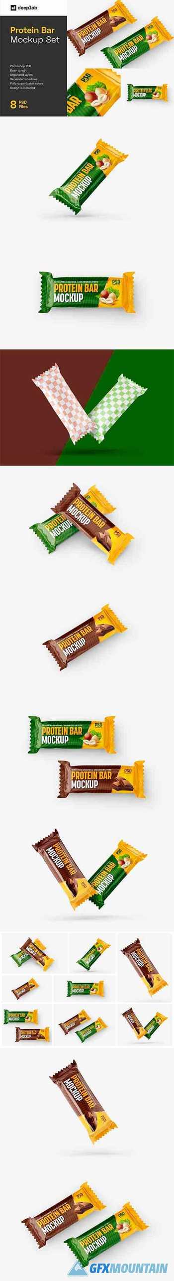 Protein Bar Mockup Set | Snack 5884201