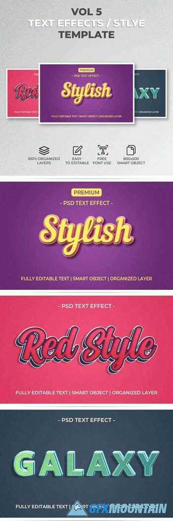 Text Effect Style Template Style Vol.5 29896142