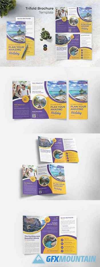 Amazing Holiday Trifold Brochure