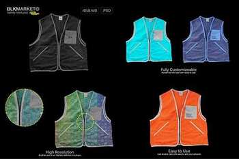 Safety-vest.psd - Streetwear Mockup 5755619