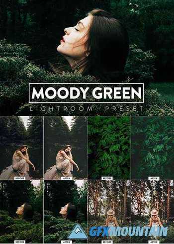 10 Moody Green Lightroom Presets