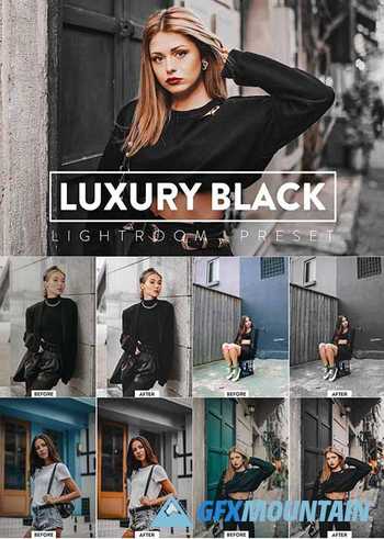 10 Luxury Black Lightroom Presets
