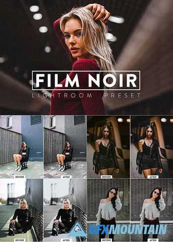 10 Film Noir Lightroom Presets