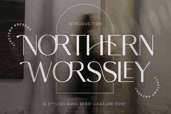 Northern Worssley - Ligature Sans 