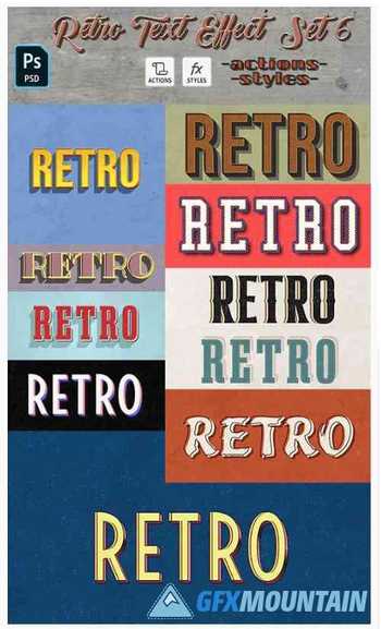 Retro Text Effect 30052202