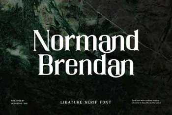 Normand Brendan Serif Font