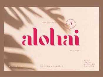 Alohai Font