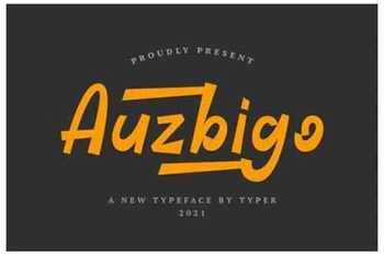 Auzbigo Font