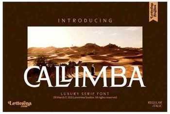 Callimba Font