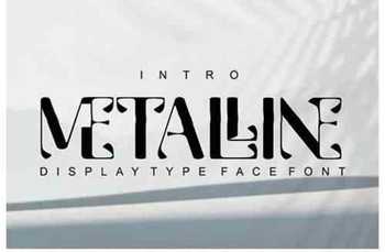Metalline Font
