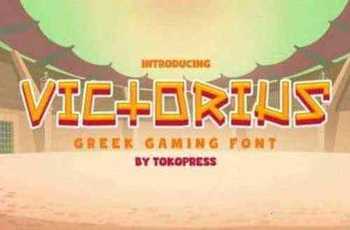 Victorius - Gaming font