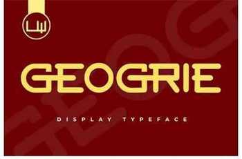Geogrie Font