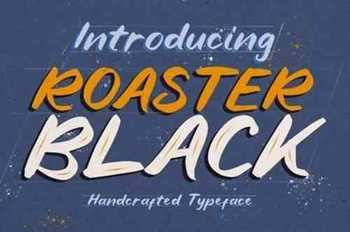 Roaster Black Font