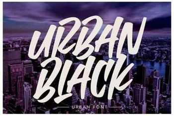 Urban Black Font