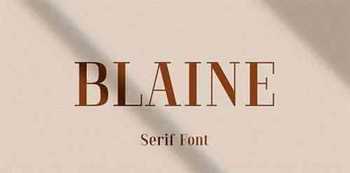 Blaine Font