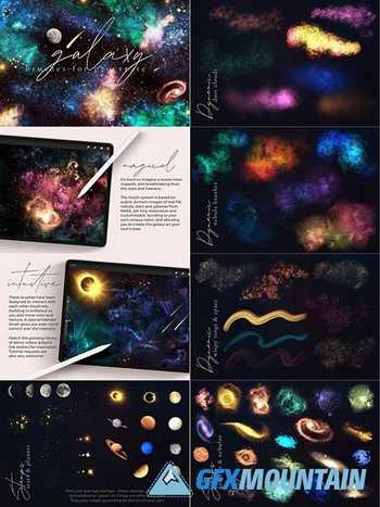 Galaxy Brushes for Procreate 5992272