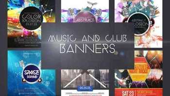 Music & Club Event Banner Ad 31733631