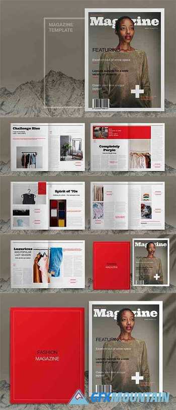 Fashion Magazine Layout Template 6083780